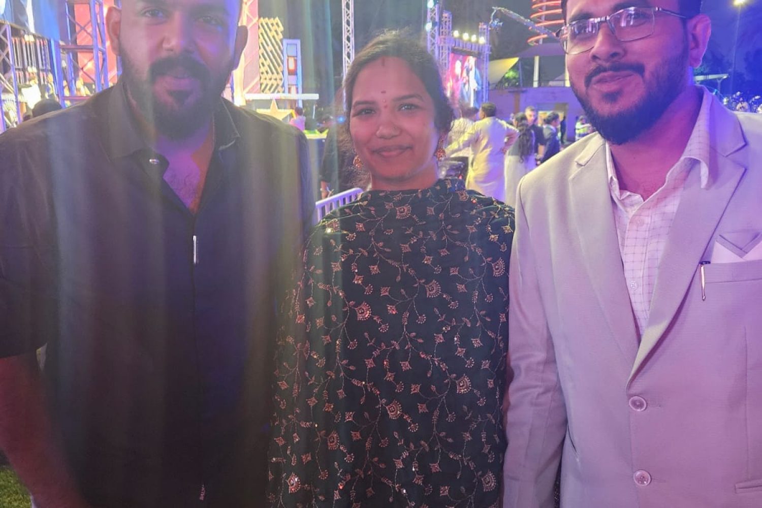 With Tarun Bhaskar garu