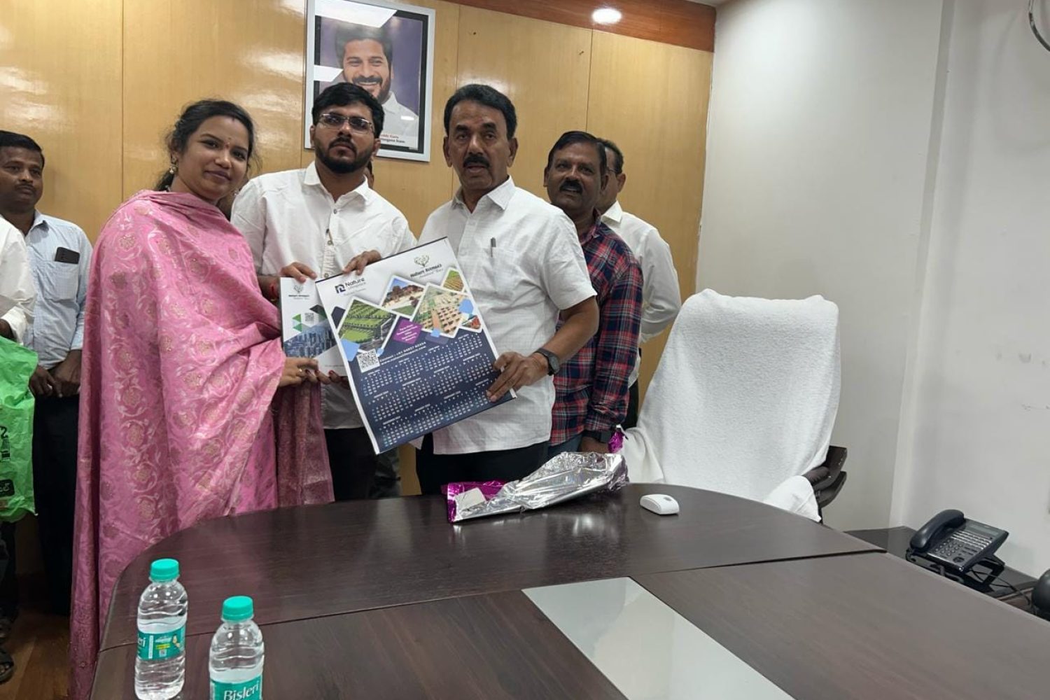 Calendar launch by Jupally garu