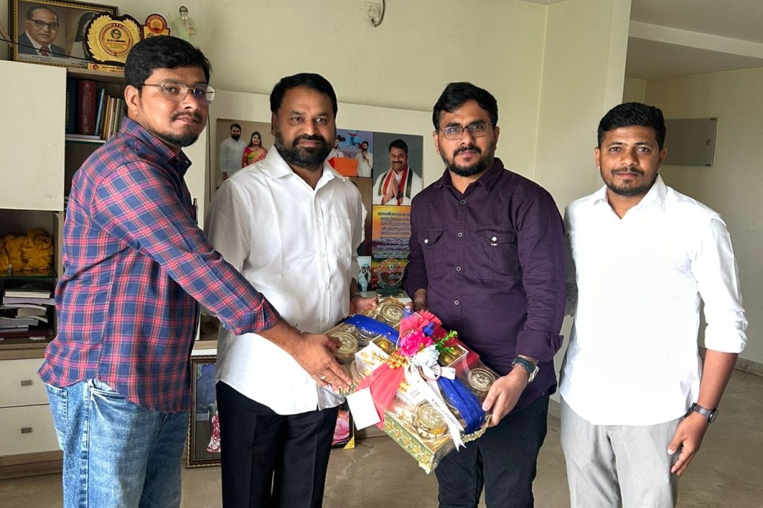 With Addanki Dayakar garu